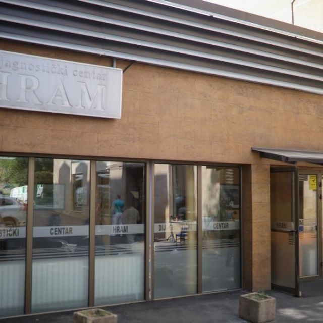 Dijagnostički centar Hram - ulaz zgrade